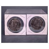 US Kennedy Half Dollars 1976 Bicentennial & 2023