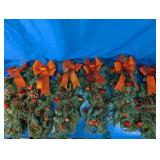 Pre-Lit Christmas Swag Garlands Lot
