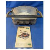 Cuisinart Griddler Countertop Grill with Manual