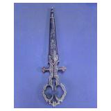 Dagger-Style Ornate Scissors with Scabbard Case