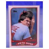 1989 TOPPS PETER ROSE CARD