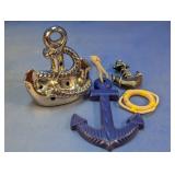 Nautical Anchor Decor Lot