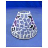 Floral Glass Mosaic Small Lamp Shade