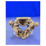 Cherub Wall Shelf Plaque