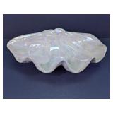 Iridescent Clam Shell Dish