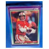 1990 SCORE HOF STEVE YOUNG CARD