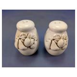 Fruit Relief Glass Salt & Pepper Shakers