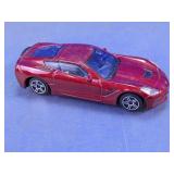 Red Toy Sports Car Die-Cast Model