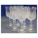 Crystal Wine Glasses Lot