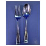 Oneida Community Salad Fork & Serving Spoon
