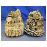 Lighthouse Village Figurine Set