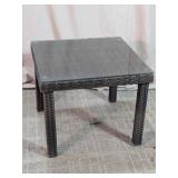 Outdoor Wicker Side Table