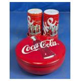Vintage Coca-Cola Metal Tin Collectibles Lot