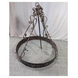 Wrought Iron Chandelier Frame