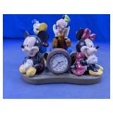 Disney Characters Small Desk Clock Figurine