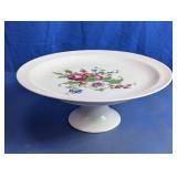 Floral Pedestal Cake Stand