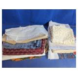 Fabric Remnant & Lace Assortment