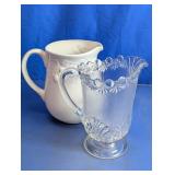 Ceramic & Glass Pitcher Assortment