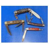 Vintage Folding Pocket Knives