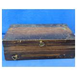 Prestige Silver Plate Flatware Set Wood Chest Box