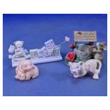 Assorted Small Decorative Figurines Lot