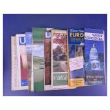 Vintage Travel Maps and Road Brochures Lot