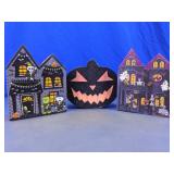 Halloween Glitter Gift Box Nested Trio