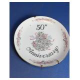 50th Anniversary Decorative Ceramic Plate