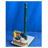 Vegetable Basket Paper Towel Holder