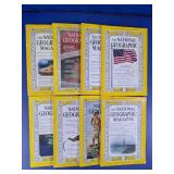 Vintage National Geographic Magazines 1959-1961
