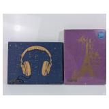 Huntington Home Printed Cork Memo Boards Duo