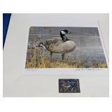 1987 National Fish & Wildlife Goose Print Set