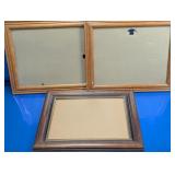 Wood Picture Frames Lot