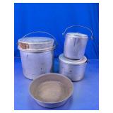 Aluminum Camping Cookware and Pot Set