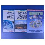 Rand McNally Atlases and Educational Book Lot