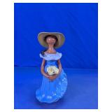 Dominican Republic Faceless Doll Figurine