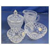 Vintage Pressed Glass Tableware Assortment