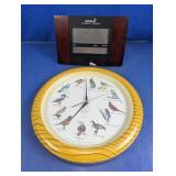 Syoscan Atomic Clock & Audubon Bird Song Clock