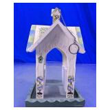 Welcome Birdhouse Decorative Shelf