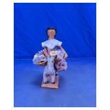Handcrafted Folk Art Figurine