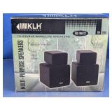 KLH Twistable Satellite Speakers Pair