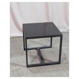 Metal Frame Side Table