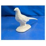 White Ceramic Bird Figurine