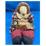 Handcrafted Autumn Cloth Doll Figure