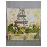 Lee Reynolds Paris Scene Canvas Art