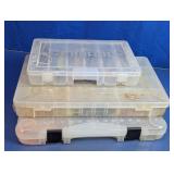 Soft Plastic Fishing Lure Tackle Box Lot