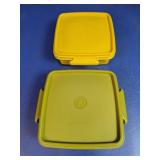 Tupperware Square Food Storage Containers Duo