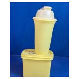 Vintage Tupperware Shaker & Canister Duo