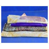 Velvet & Upholstery Fabric Remnants Lot