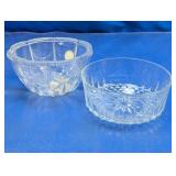 Crystal Clear Glass Decorative Small Serving Bowls